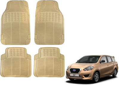 KOZDIKO Rubber Standard Mat For  Datsun Go+(Beige)