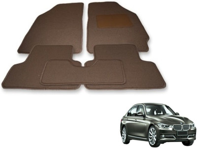 Auto Hub Fabric Standard Mat For  BMW 3 Series(Beige)