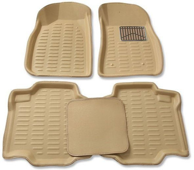 Digitru Plastic 3D Mat For  Maruti Suzuki A-Star(Beige)