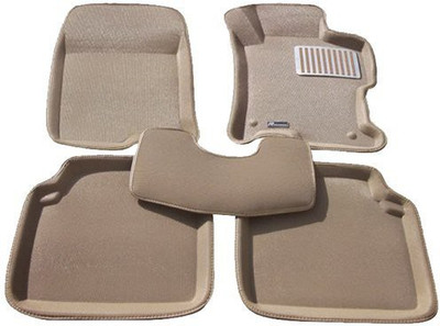 Keewetech Rubber 3D Mat For  Maruti Suzuki Swift Dzire(Beige)