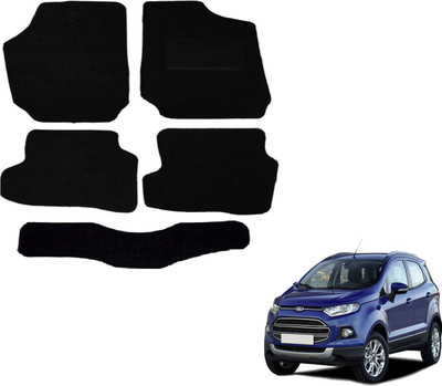 Auto Hub Fabric Standard Mat For  Ford Ecosport(Black)