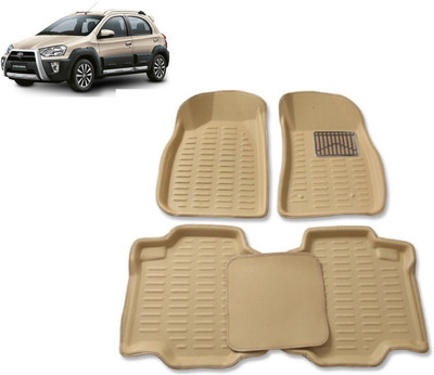 Techmaster Vinyl Standard Mat For  Toyota Etios Cross(Beige)