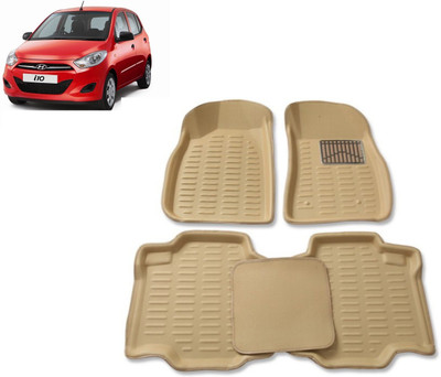 Techmaster Vinyl Standard Mat For  Hyundai i10(Beige)