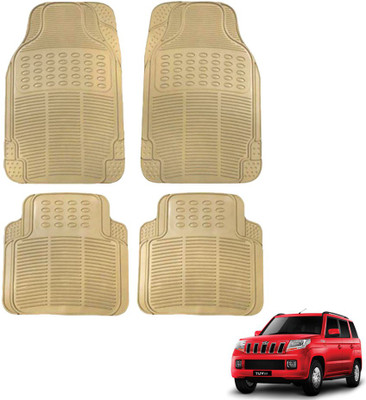 KOZDIKO Rubber Standard Mat For  Mahindra TUV-300(Beige)