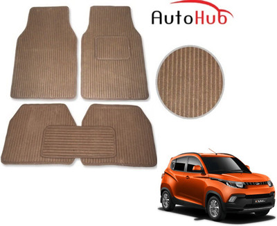 Auto Hub Fabric Standard Mat For  Mahindra KUV 100(Beige)