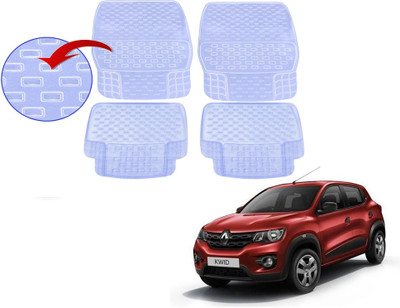 KOZDIKO PVC (Polyvinyl Chloride), Rubber Standard Mat For  Renault Kwid(White)