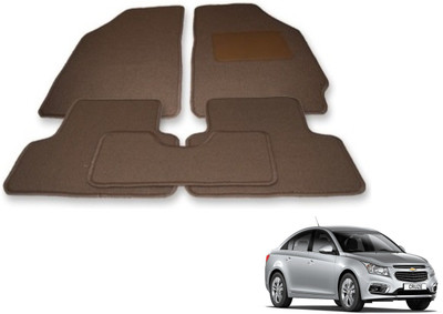 Auto Hub Fabric Standard Mat For  Chevrolet Cruze(Beige)