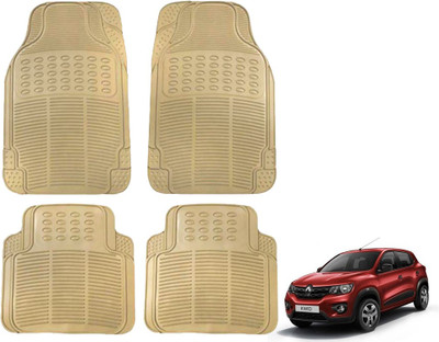 KOZDIKO Rubber Standard Mat For  Renault Kwid(Beige)