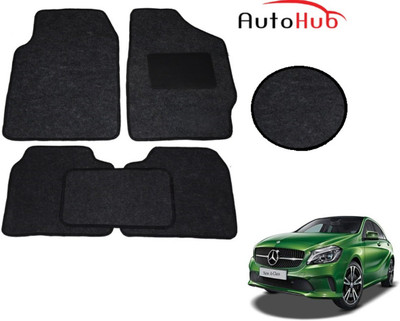 Auto Hub Fabric Standard Mat For  Mercedes Benz A-Class(Black)