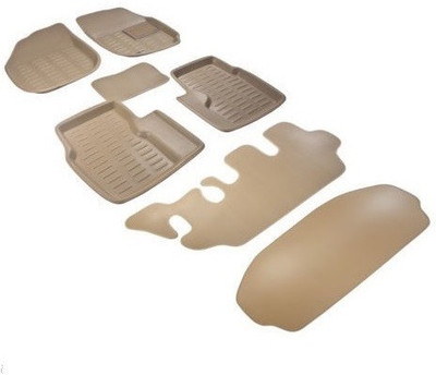 KOZDIKO Plastic Standard Mat For  Mahindra XUV(Beige)