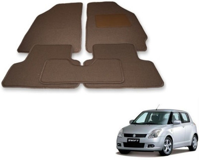 Auto Hub Fabric Standard Mat For  Maruti Suzuki Swift(Beige)