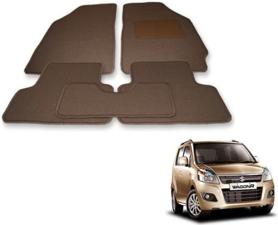 Auto Hub Fabric Standard Mat For  Maruti Suzuki WagonR(Beige)
