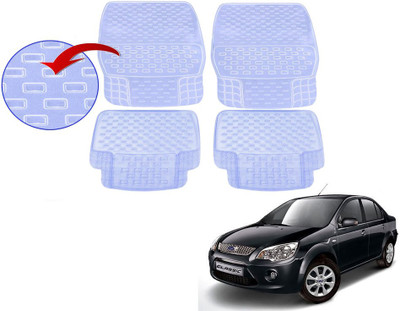 KOZDIKO PVC (Polyvinyl Chloride), Rubber Standard Mat For  Ford Fiesta(Clear)