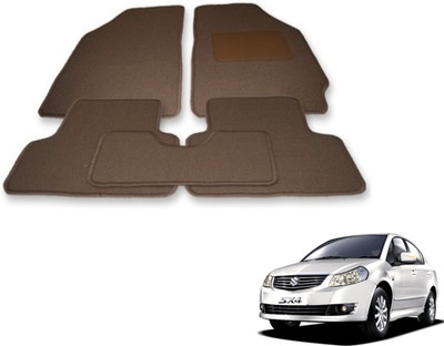Auto Hub Fabric Standard Mat For  Maruti Suzuki SX4(Beige)