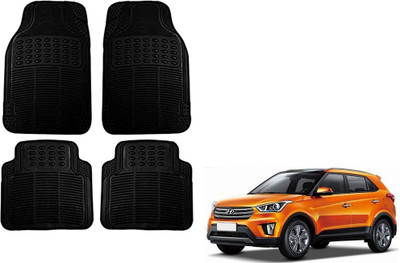 KOZDIKO Rubber Standard Mat For  Hyundai Creta(Black)