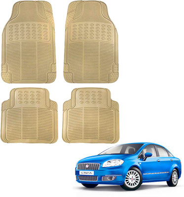 KOZDIKO Rubber Standard Mat For  Fiat Linea Classic(Beige)