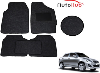 Auto Hub Fabric Standard Mat For  Maruti Suzuki New Dzire(Black)