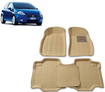 Techmaster Vinyl 3D Mat For  Fiat Grand Punto(Beige)