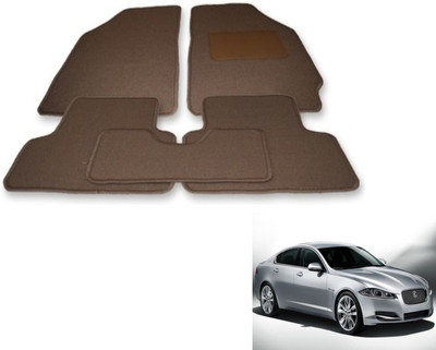 Auto Hub Fabric Standard Mat For  Jaguar XFS(Beige)