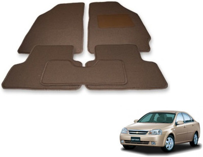 Auto Hub Fabric Standard Mat For  Chevrolet Optra(Beige)