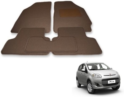 Auto Hub Fabric Standard Mat For  Fiat Palio(Beige)