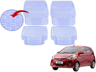 KOZDIKO PVC (Polyvinyl Chloride), Rubber Standard Mat For  Hyundai Eon(White)