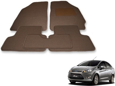 Auto Hub Fabric Standard Mat For  Ford Fiesta(Beige)