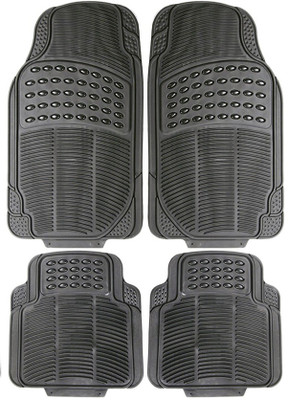Digitru Rubber Standard Mat For  Renault Pulse(Black)