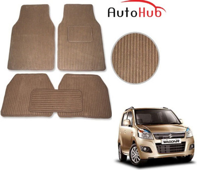 Auto Hub Fabric Standard Mat For  Maruti Suzuki WagonR(Beige)