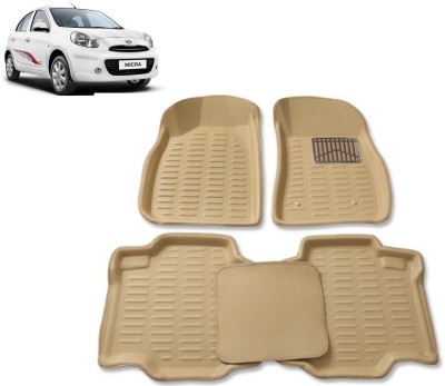 Snail Vinyl 3D Mat For  Nissan Micra(Beige)