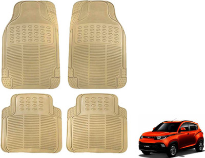 KOZDIKO Rubber Standard Mat For  Mahindra KUV 100(Beige)