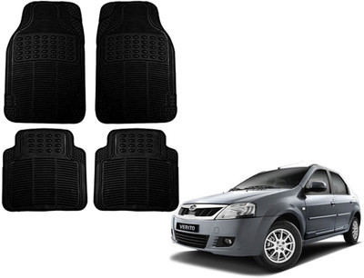 KOZDIKO Rubber Standard Mat For  Mahindra Verito(Black)