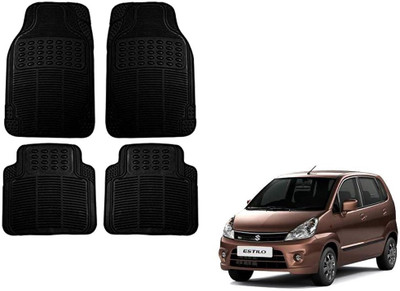 KOZDIKO Rubber Standard Mat For  Maruti Suzuki Zen Estilo(Black)