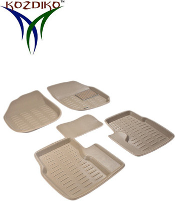 KOZDIKO Plastic Standard Mat For  Maruti Suzuki New Swift(Beige)