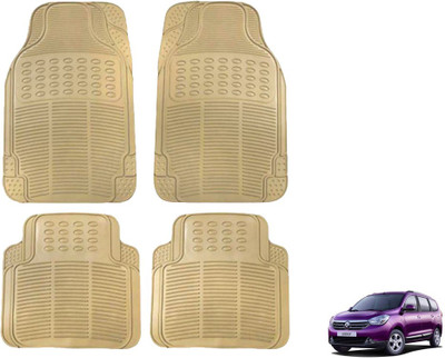KOZDIKO Rubber Standard Mat For  Renault Lodgy(Beige)