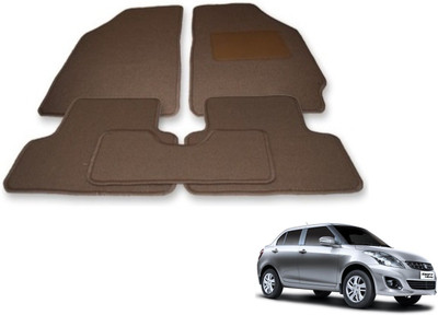 Auto Hub Fabric Standard Mat For  Maruti Suzuki New Dzire(Beige)