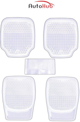 Auto Hub PVC (Polyvinyl Chloride), Rubber Standard Mat For  Maruti Suzuki Ritz(Clear)