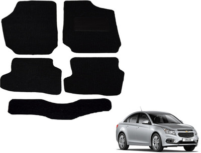 Auto Hub Fabric Standard Mat For  Chevrolet Cruze(Black)