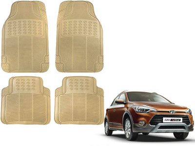 KOZDIKO Rubber Standard Mat For  Hyundai i20(Beige)