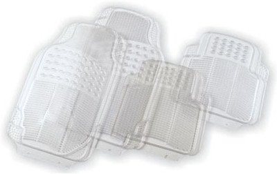 Kingsway Rubber Standard Mat For  Maruti Suzuki 800(White)