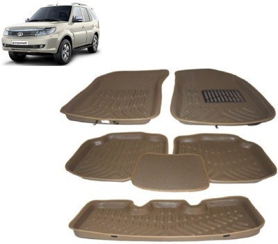 Carcoverpoint Vinyl 3D Mat For  Tata Safari Storme(Beige)