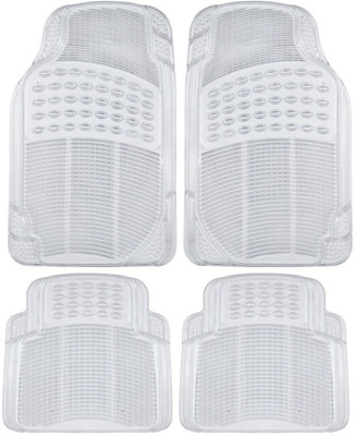 FloMaster Rubber Standard Mat For Maruti Suzuki WagonR(White)