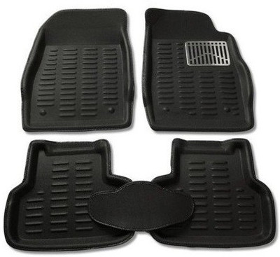 3D KAGU Plastic 3D Mat For  Maruti Suzuki Swift(Black)
