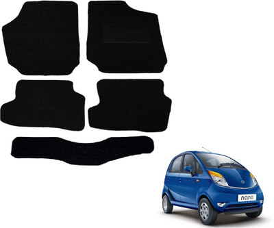 Auto Hub Fabric Standard Mat For  Tata Nano(Black)