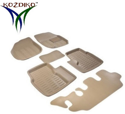 KOZDIKO Plastic Standard Mat For  Mahindra XUV(Beige)