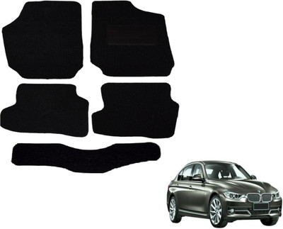 Auto Hub Fabric Standard Mat For  BMW 3 Series(Black)