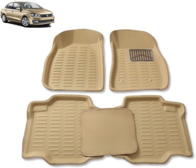 Snail Vinyl 3D Mat For  Volkswagen Vento(Beige)