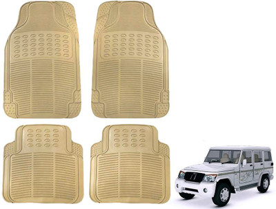 KOZDIKO Rubber Standard Mat For  Mahindra Bolero(Beige)