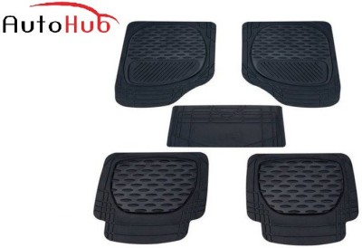 Auto Hub Rubber, Plastic Standard Mat For  Toyota Corolla Altis(Black)