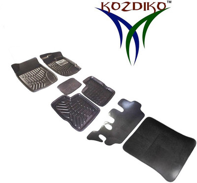 KOZDIKO Plastic Standard Mat For  Renault Duster(Black)